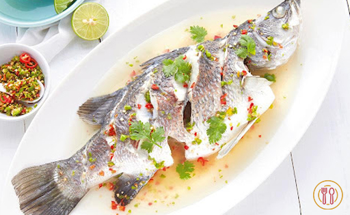 Steamed Sea Bass with Lime